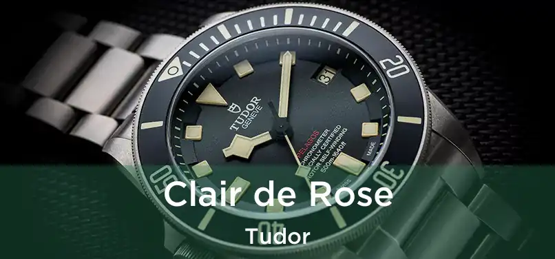  Clair de Rose Tudor